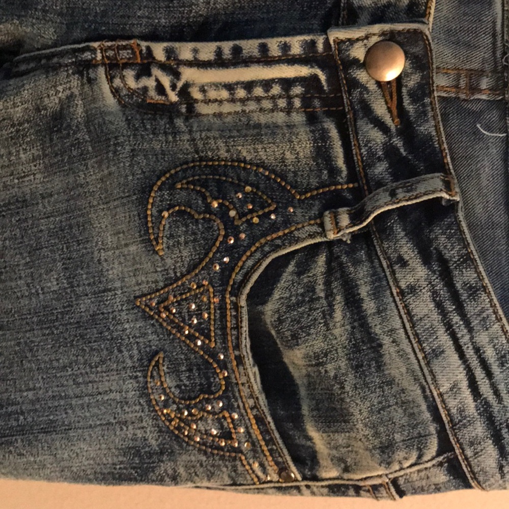 Cache beaded Jeans - Picture 3 of 5